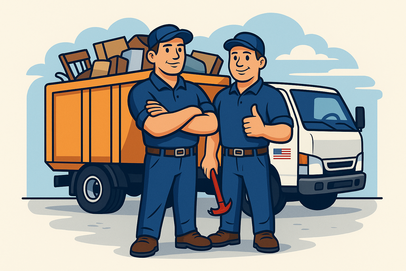 VetsToTheRescue team and truck